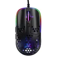 CHERRY XTRFY MZ1 Gaming Maus - schwarz - Maus - Optisc ratón Juego Ambidextro USB