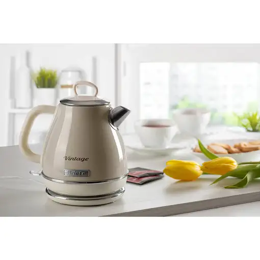 Ariete 2868/03 tetera eléctrica 1 L 1630 W Beige