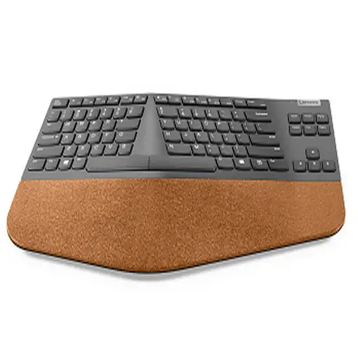 Lenovo Go Wireless Split teclado Oficina RF inalámbrico Español Gris