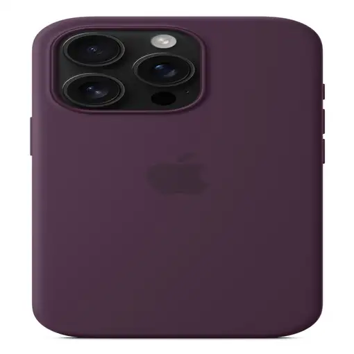 Apple Funda de silicona con MagSafe para el iPhone 16 Pro - Ciruela