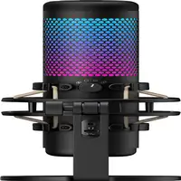 Micrófono USB HyperX QuadCast S (negro-gris) - iluminación RGB