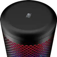 Micrófono USB HyperX QuadCast S (negro-gris) - iluminación RGB