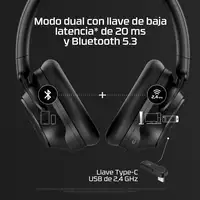 HyperX Cloud MIX 2 - Auriculares gaming (Negro)