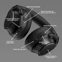 HyperX Cloud MIX 2 - Auriculares gaming (Negro)