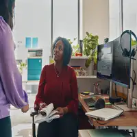 POLY Auriculares estéreo Blackwire 3320 con certificación Microsoft Teams USB-C +