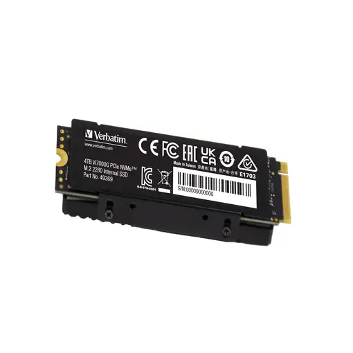 Verbatim Vi7000G 4 TB M.2 PCI Express 4.0 NVMe