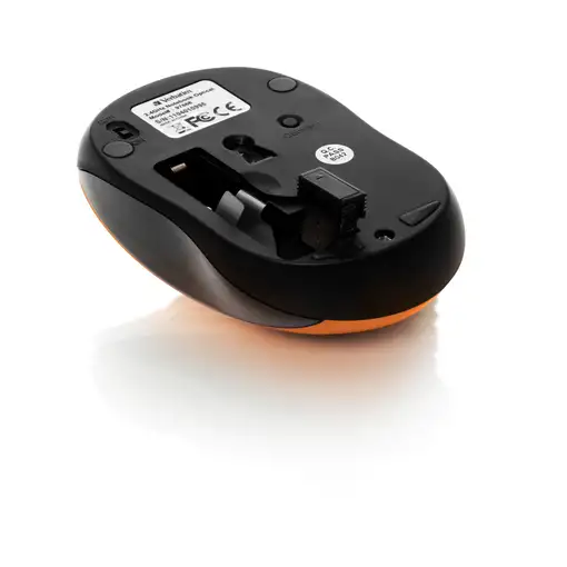 Verbatim Go Nano ratón Oficina Ambidextro RF inalámbrico 1600 DPI