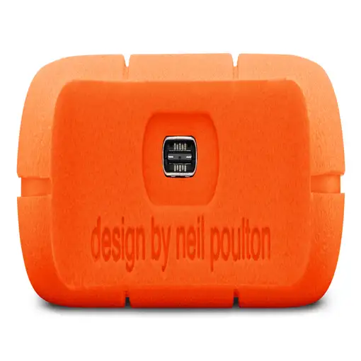 LaCie Rugged Mini disco duro externo 1 TB USB Tipo C 3.2 Gen 1 (3.1 Gen 1) Naranja