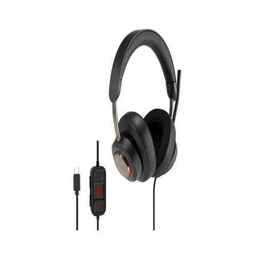 Kensington Auriculares circumaurales USB-C H2000