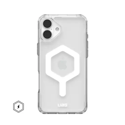 Urban Armor Gear Plyo funda para teléfono móvil 17 cm (6.7") Transparente, Blanco