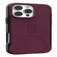 Urban Armor Gear Civilian funda para teléfono móvil 17,5 cm (6.9") Burdeos