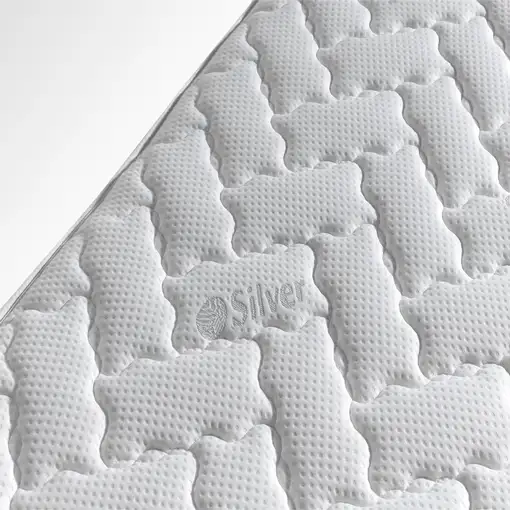 Colchón viscoelástico con hilo de plata | altura 25 cm