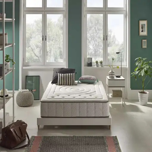 Colchón SuperSoft Cashmere Premier Gel, 27cm, 120 x 190 cm - Moonia