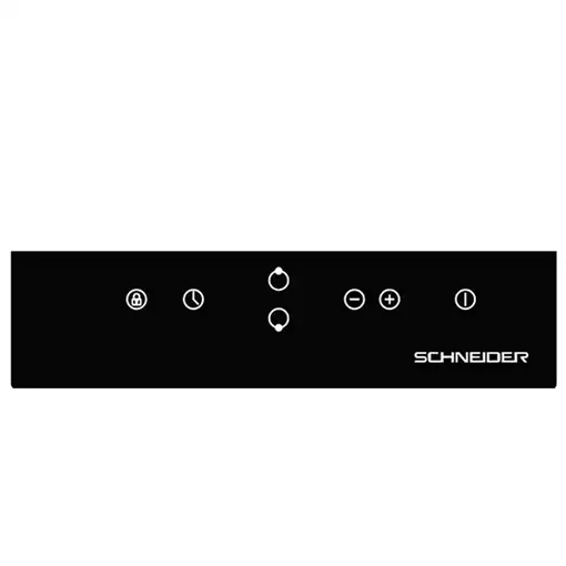 SCHNEIDER Placa Vitrocerámica dominó, 2 zonas de cocción, 30 cm, 3000 W integrable