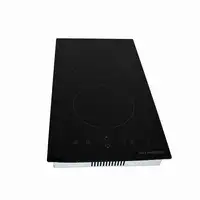 SCHNEIDER Placa Vitrocerámica dominó, 2 zonas de cocción, 30 cm, 3000 W integrable