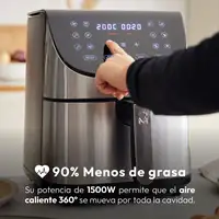 MasterPro ROCKET 700 - Freidora de Aire - 12 Programas