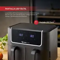Freidroa de aire y 2 Ollas con 8 Funciones