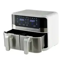 MasterPro Rocket Duo 900 Freidorade aire Color Blanco, Pantalla LED Táctil