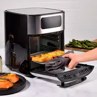 MasterPRO ROCKET 1000 Freidora de Aire - Calentamiento Doble 360º