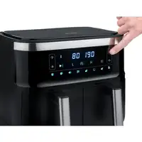 Severin FR 2453 freidora Doble 3,25 L Independiente 2850 W Freidora de aire calien