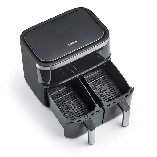 Severin FR 2453 freidora Doble 3,25 L Independiente 2850 W Freidora de aire calien