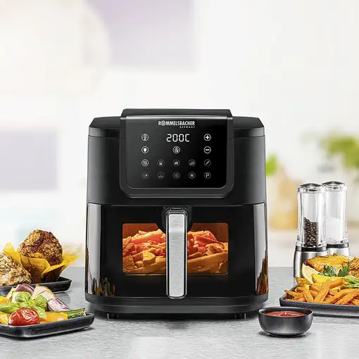 Rommelsbacher FRH 1700 freidora Sencillo 8 L Independiente 1700 W Freidora de aire