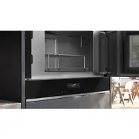 Siemens iQ700 BE732R1B1 microondas Negro Microondas combinado Integrado 21 L 900 W