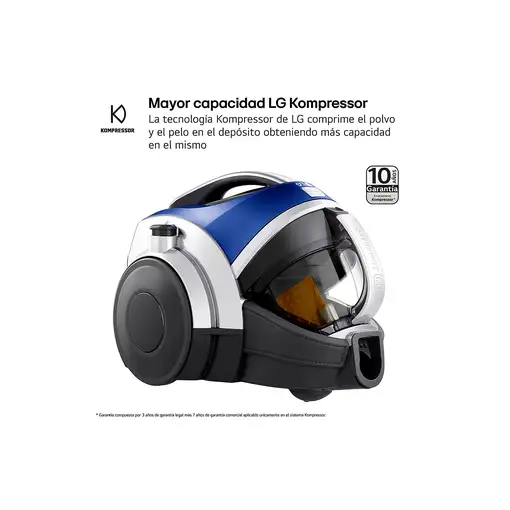 LG VK8506NHAC aspiradora 1,2 L Secar 650 W Sin bolsa