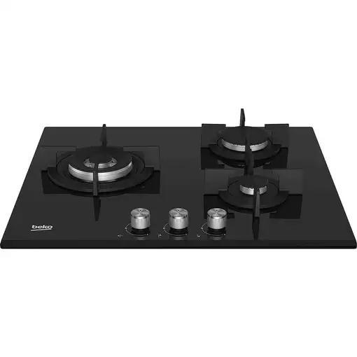 Beko HISW63222SO hobs Acero inoxidable Integrado 60 cm Encimera de gas 3 zona(s)