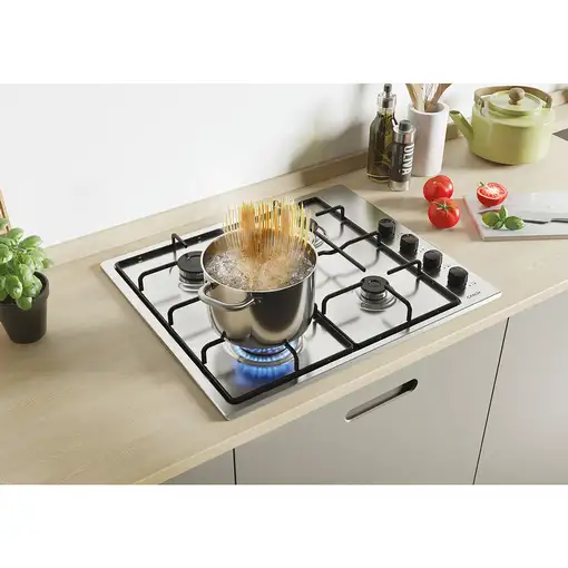 Candy Smart CHW6LBX/4U Acero inoxidable Integrado 60 cm Encimera de gas 4 zona(s)