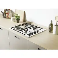 Candy Smart CHW6LBX/4U Acero inoxidable Integrado 60 cm Encimera de gas 4 zona(s)