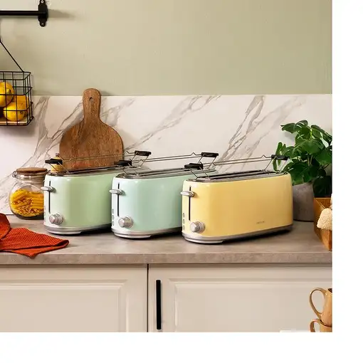 Cecotec 03233 tostadora 6 4 rebanada(s) 1630 W Beige