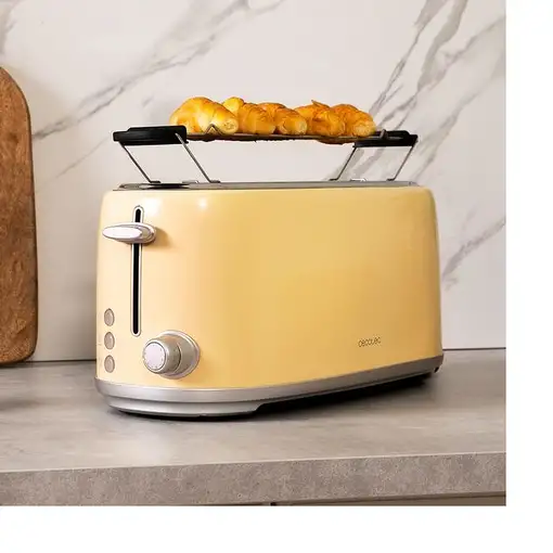 Cecotec 03233 tostadora 6 4 rebanada(s) 1630 W Beige