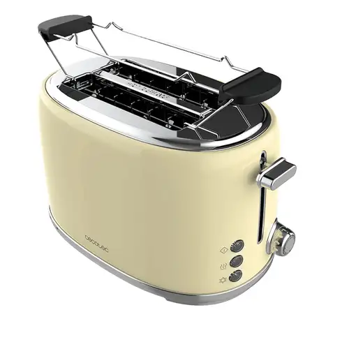 Cecotec 03232 tostadora 6 2 rebanada(s) 980 W Beige