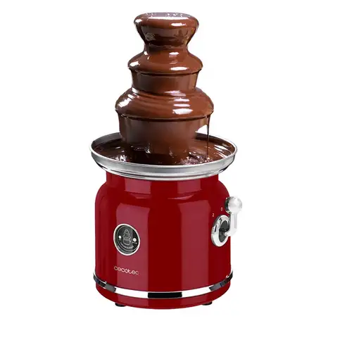 Cecotec 08020 chocolateras Rojo, Acero inoxidable 90 W 350 g