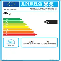 Ariston Next evo x SFT Vertical Sin depósito (instantánea) Sistema de calentador ú
