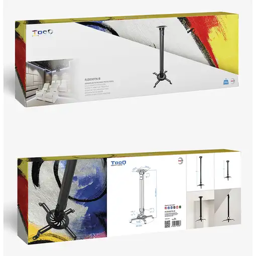 TooQ PJ3030TN-B Soporte de techo para proyectores