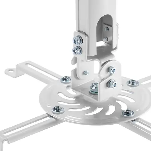 AISENS Soporte Universal Giratorio, Inclinable y Extensible de Techo para Proyecto
