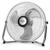 Orbegozo PW 1240 ventilador Negro, Acero inoxidable