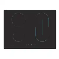 Candy Timeless CH74BVT Negro Integrado 70 cm Cerámico 4 zona(s)