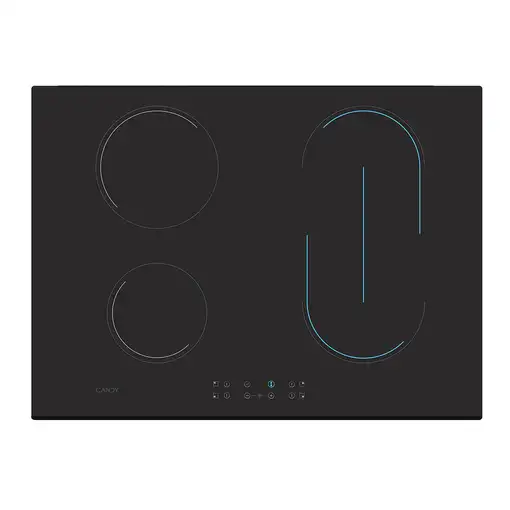 Candy Timeless CH74BVT Negro Integrado 70 cm Cerámico 4 zona(s)
