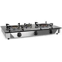 Orbegozo FO 3520 hobs Negro, Acero inoxidable Encimera Encimera de gas 3 zona(s)