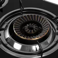 Orbegozo FO 3520 hobs Negro, Acero inoxidable Encimera Encimera de gas 3 zona(s)