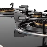 Orbegozo FO 3520 hobs Negro, Acero inoxidable Encimera Encimera de gas 3 zona(s)