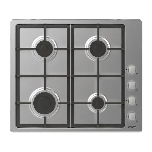Candy Idea CHG6LX Acero inoxidable Integrado 60 cm Encimera de gas 4 zona(s)
