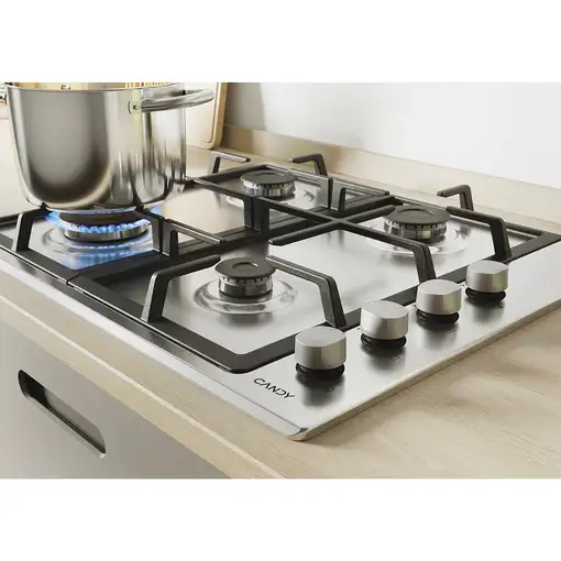 Candy Idea CHG6LX Acero inoxidable Integrado 60 cm Encimera de gas 4 zona(s)