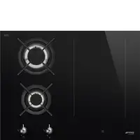 Smeg Classic PM3643D hobs Negro Integrado 65 cm Combi 4 zona(s)