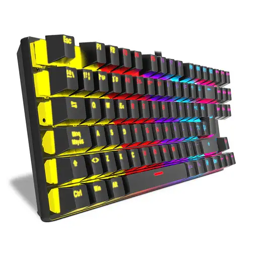 Krom Kasic TKL teclado Juego USB Negro