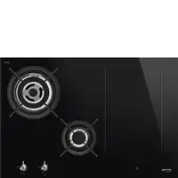 Smeg Classic PM3743D hobs Negro Integrado 75 cm Combi 4 zona(s)