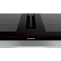 Siemens iQ700 EX875LX67E hobs Negro, Acero inoxidable Integrado 80 cm Con placa de